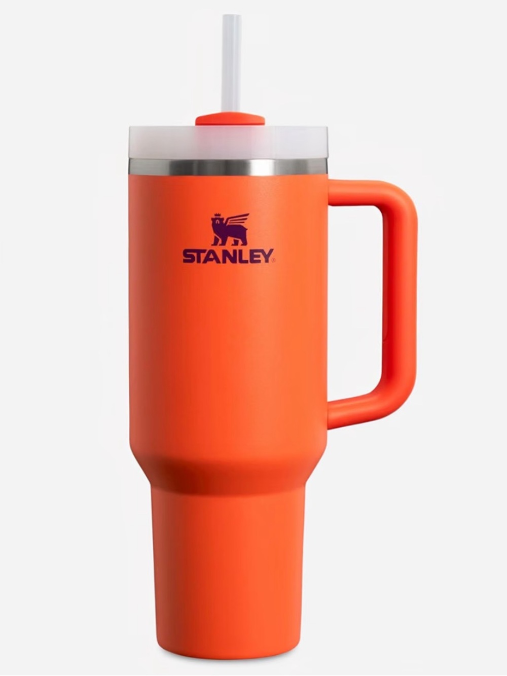 New Stanley The Flowstate Quencher H2.O Tumbler 40 oz All Day Hydration Orange